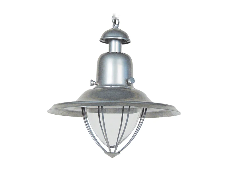 Suspensão TOSEL  SIENA metal cônico antracite D25 x  H90  cm