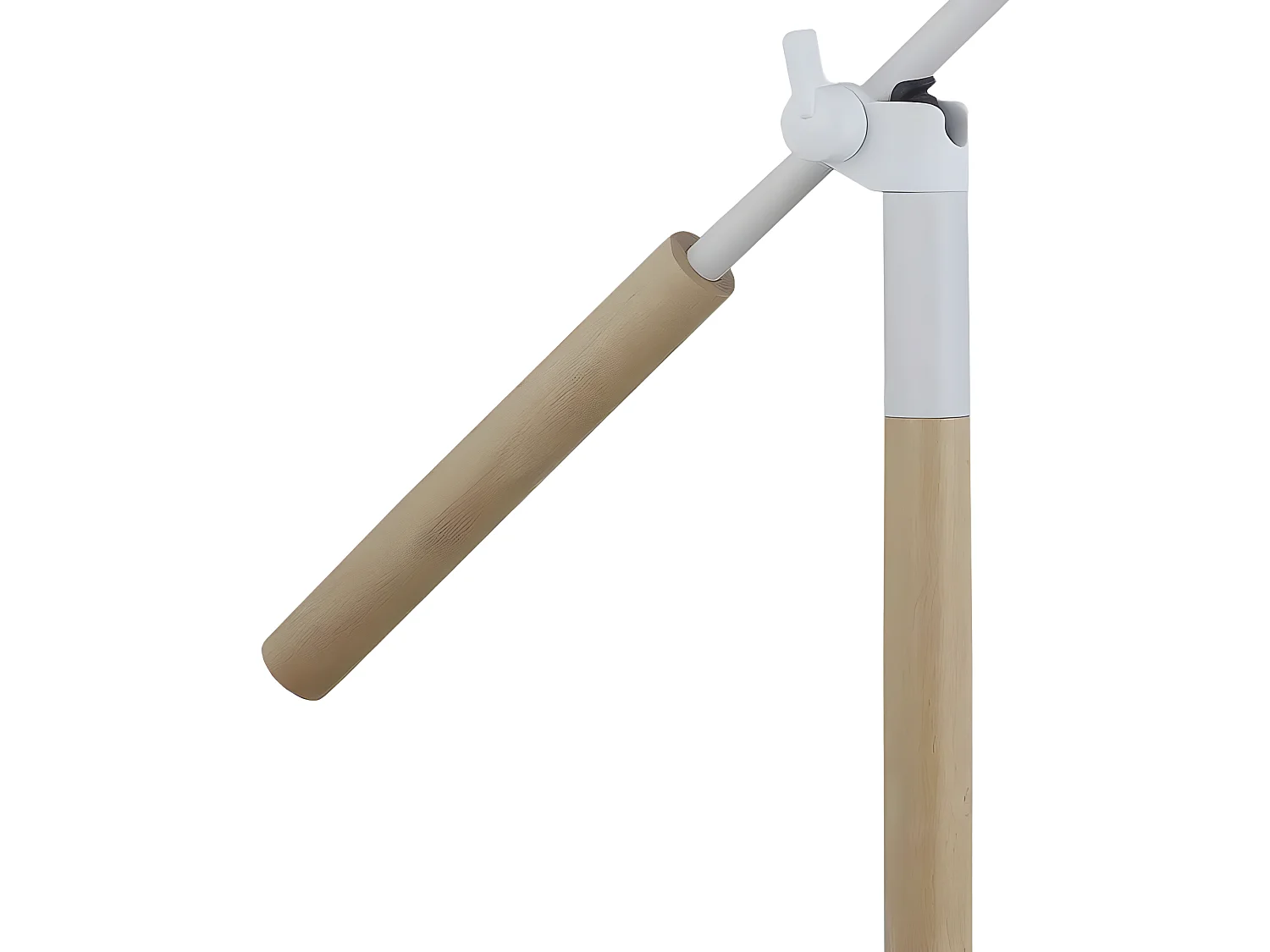 Flexo Articulado Modelo Ristori Blanco-madera