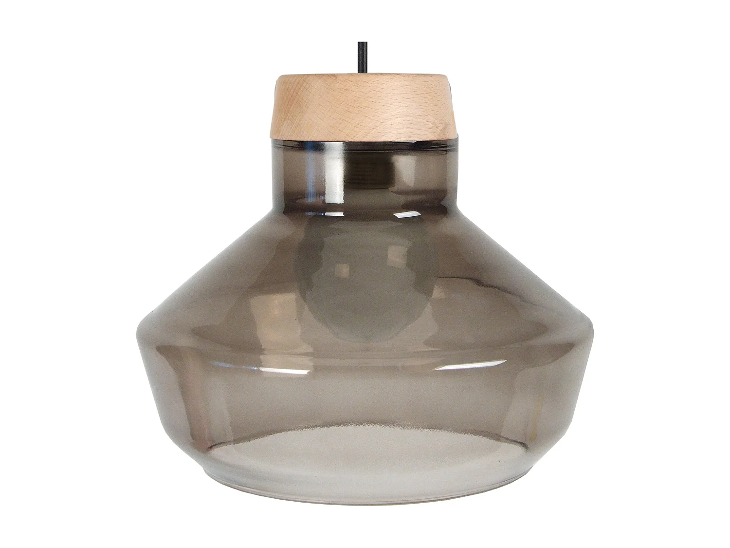 Suspensão TOSEL  ESPOO metal quadrado verruga D18 x  H85  cm