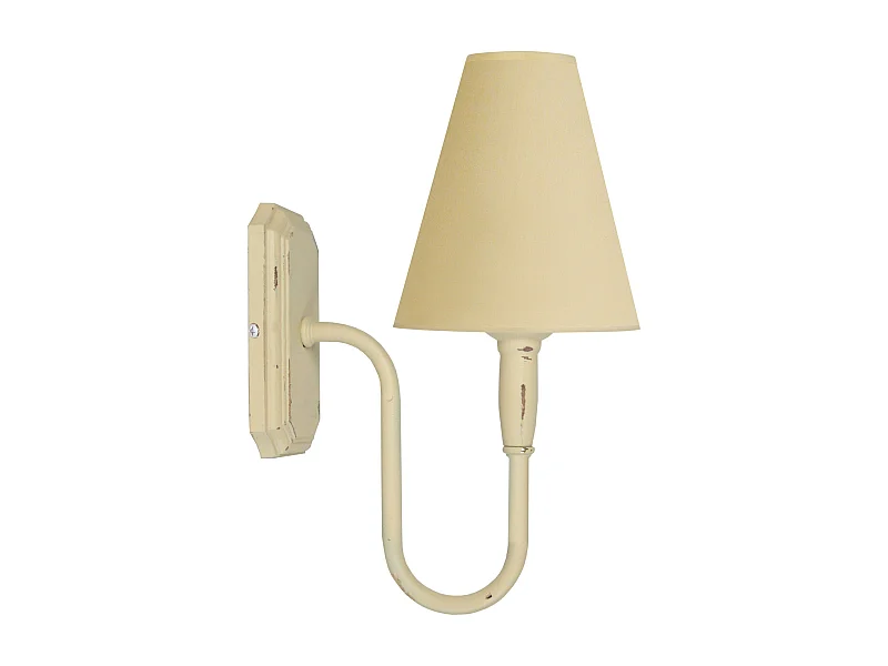 Applique TOSEL ,bois,Beige,H 18xD 31x P 22cm