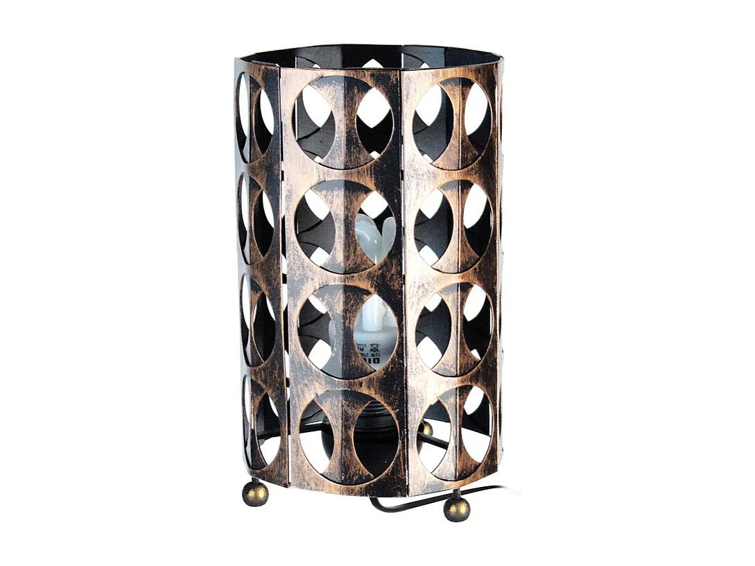 Candeeiro de sala TOSEL ESPOO tecido vaso cetim D40 x  H52  cm