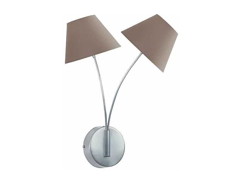 Applique 35cm. tissu noir