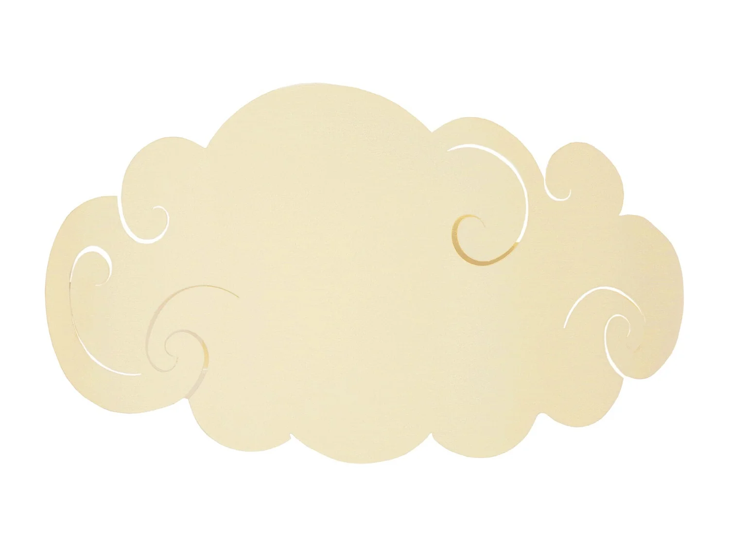 Aplique TOSEL ,metal, Beige,A9xD 16x P 34cm