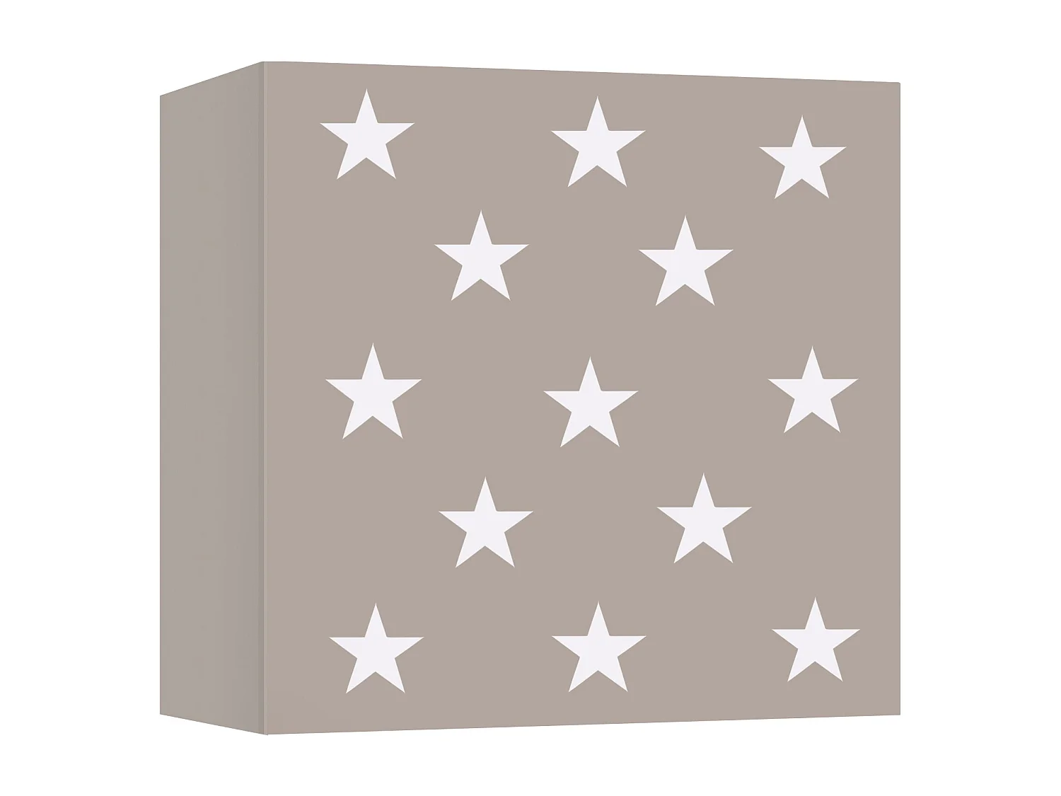 Aplique TOSEL ,metal,Gris , A 10,5xD20x P 20cm