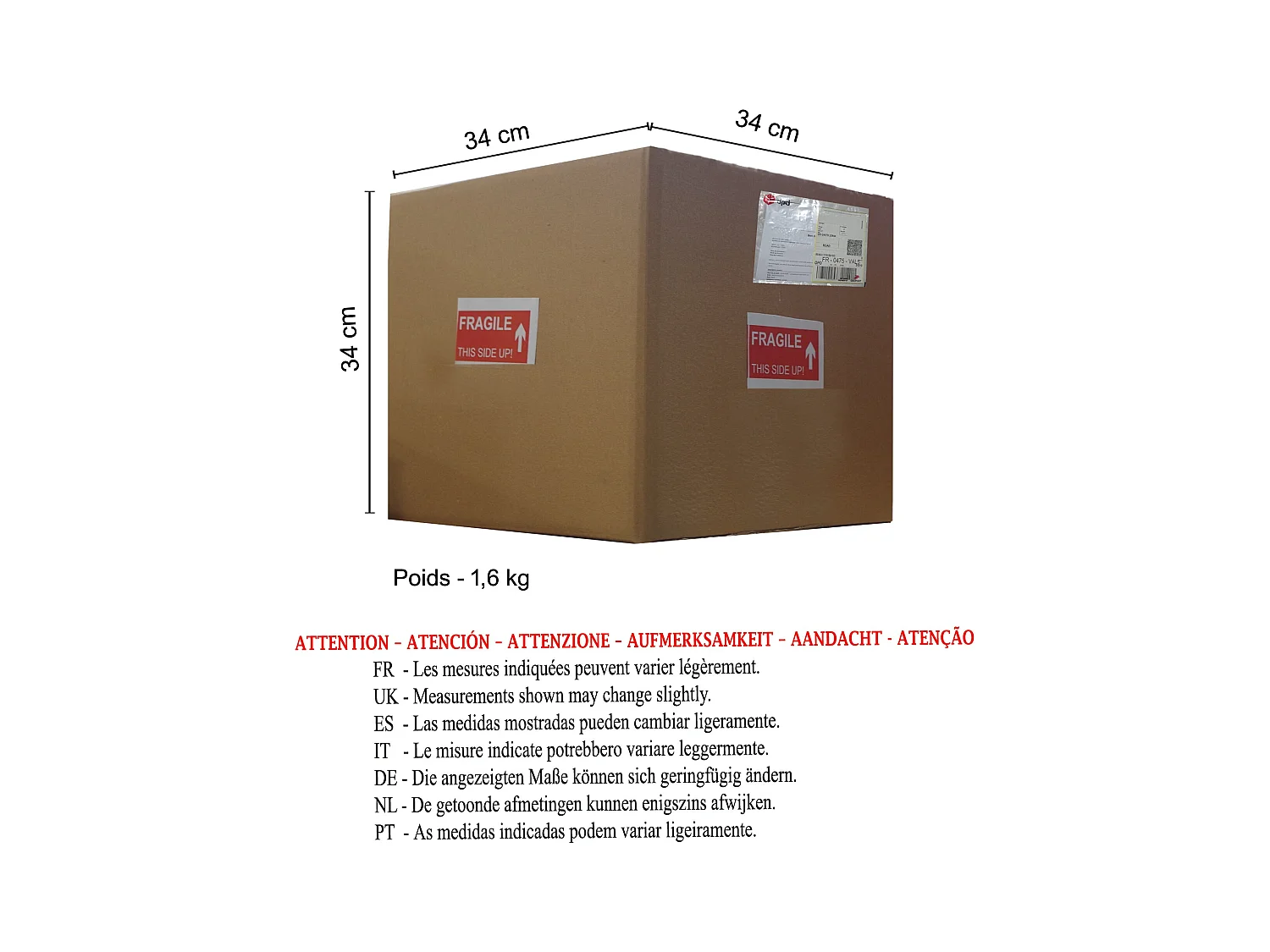 Suspensión  TOSEL ,metal,Azul ,A75xD30xP30cm