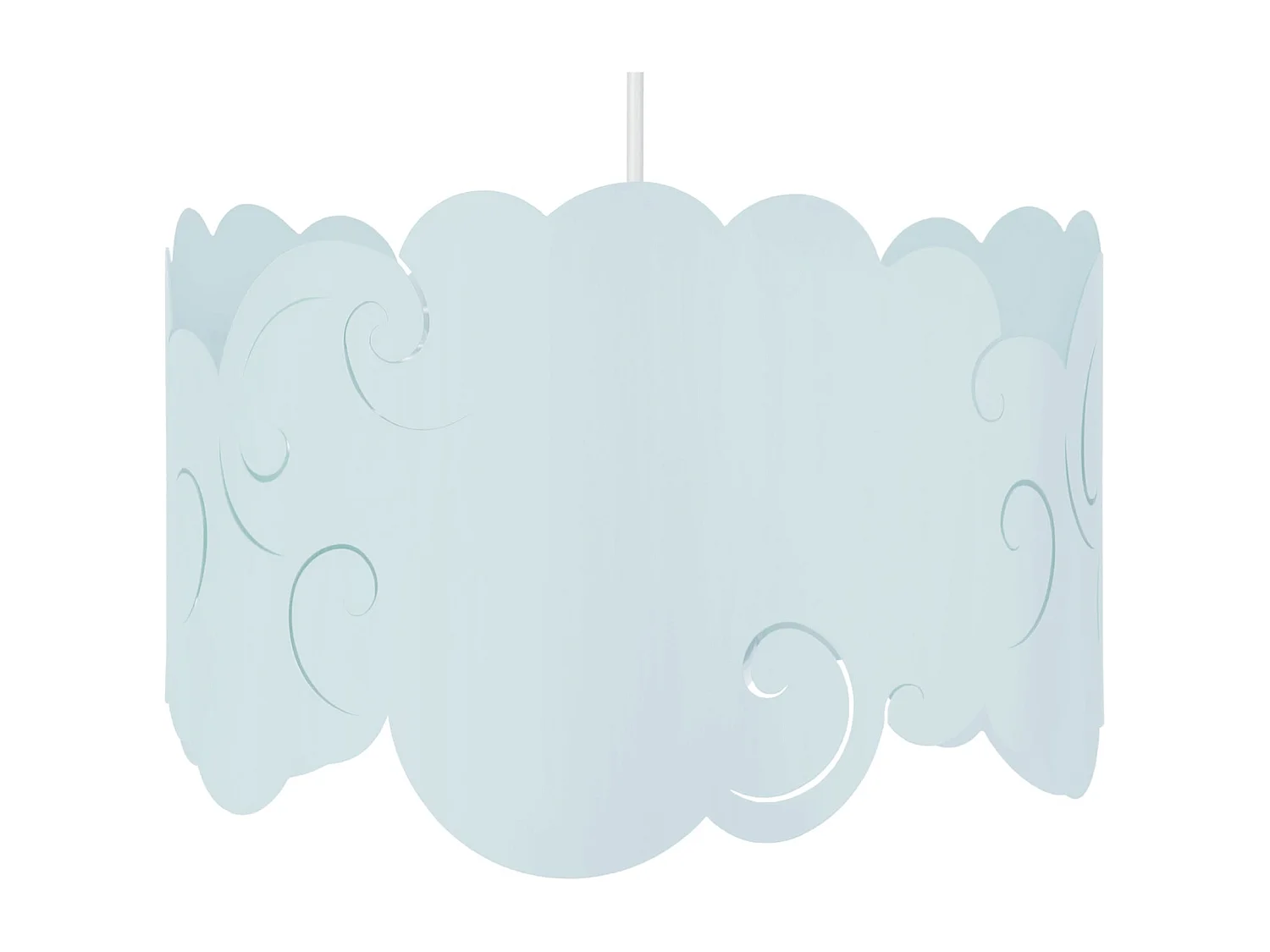 Suspension d'Enfant TOSEL ,métal,Bleu,H75x D30xP30cm