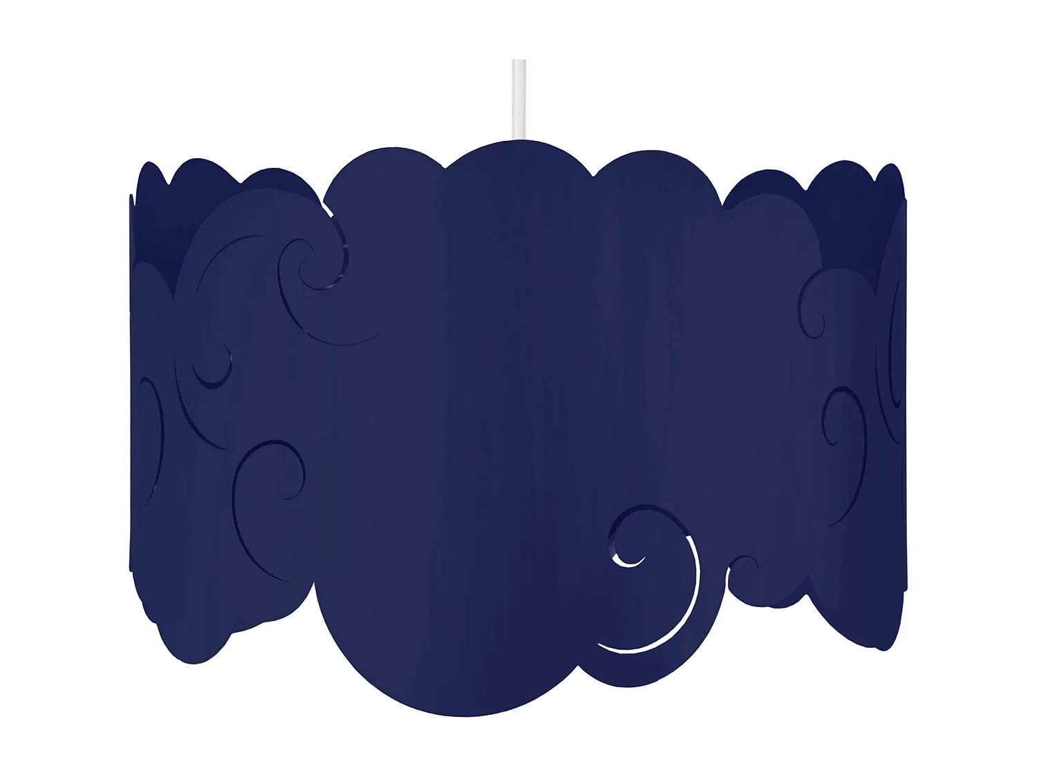 Suspension d'Enfant TOSEL ,métal,Bleu,H 75x D30xP30cm