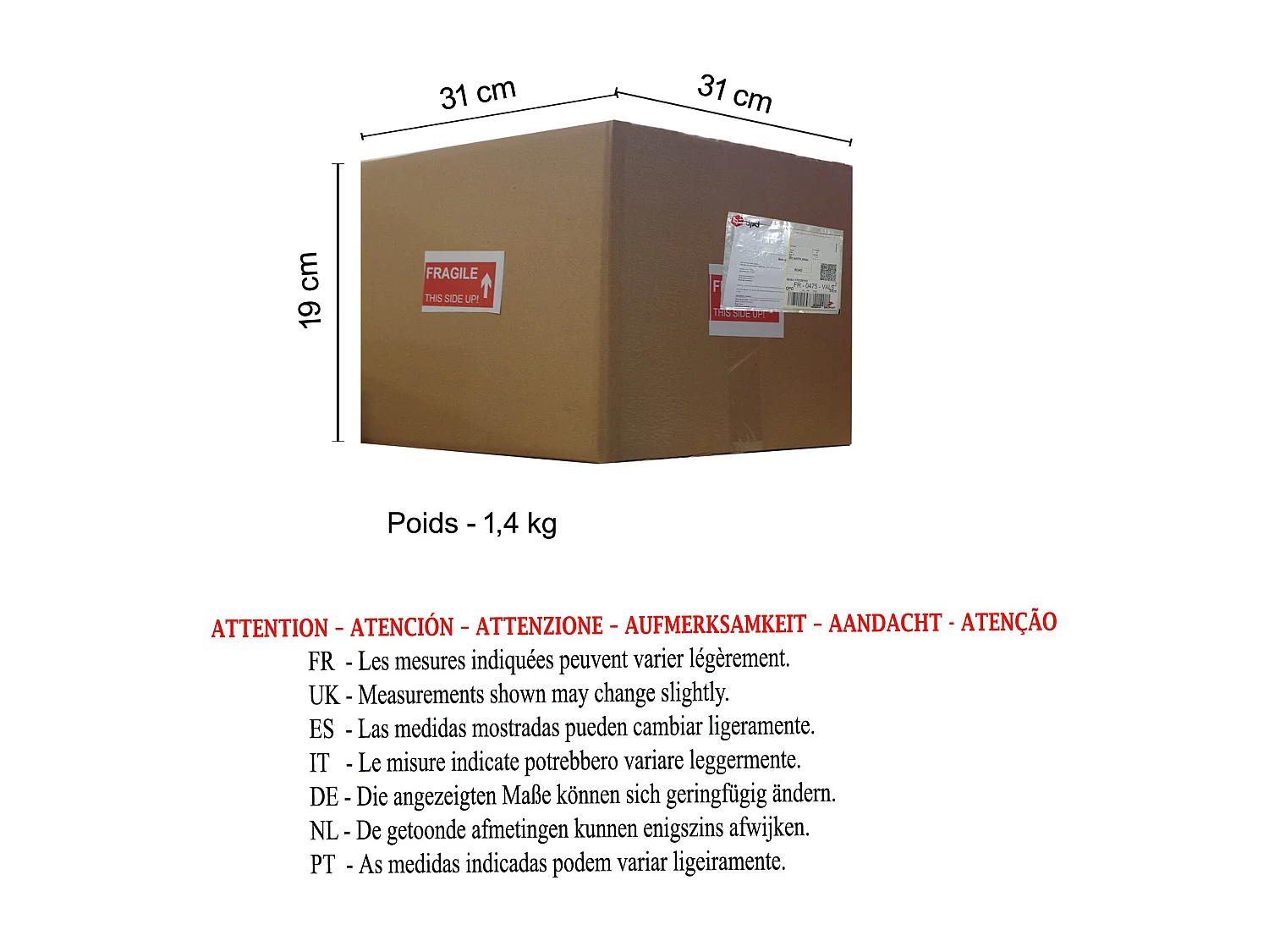 Suspension d'Enfant TOSEL ,métal,Blanc ,H 75xD30x P 30cm