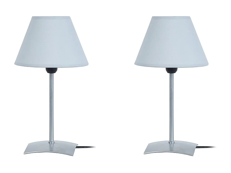 Lampe de Chevet TOSEL ,métal,Aluminium, H29xD16xP16cm