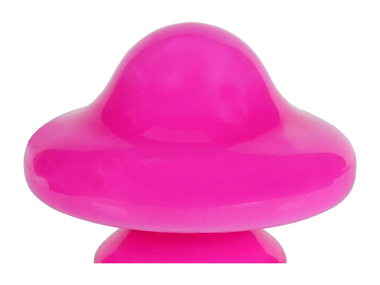 Lámpara de noche TOSEL ,vidrio,Rosa ,A21xD23xP23cm