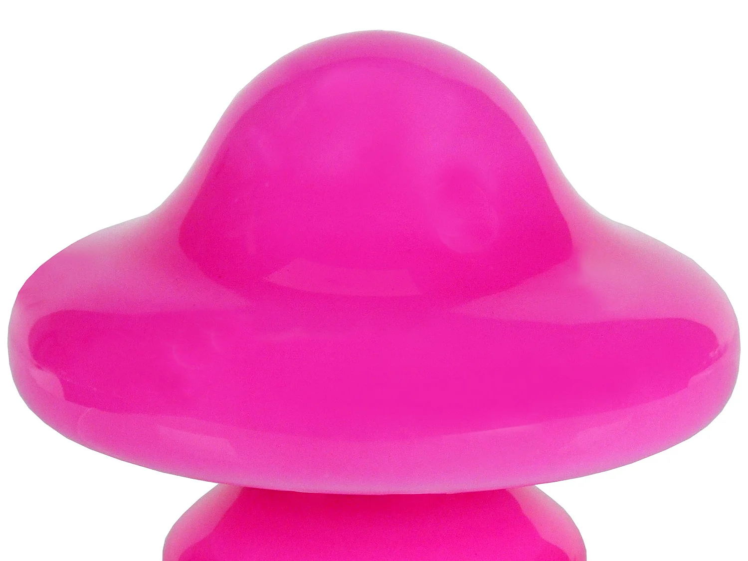 Lampe de Chevet TOSEL ,verre,Rose ,H21xD23xP23cm