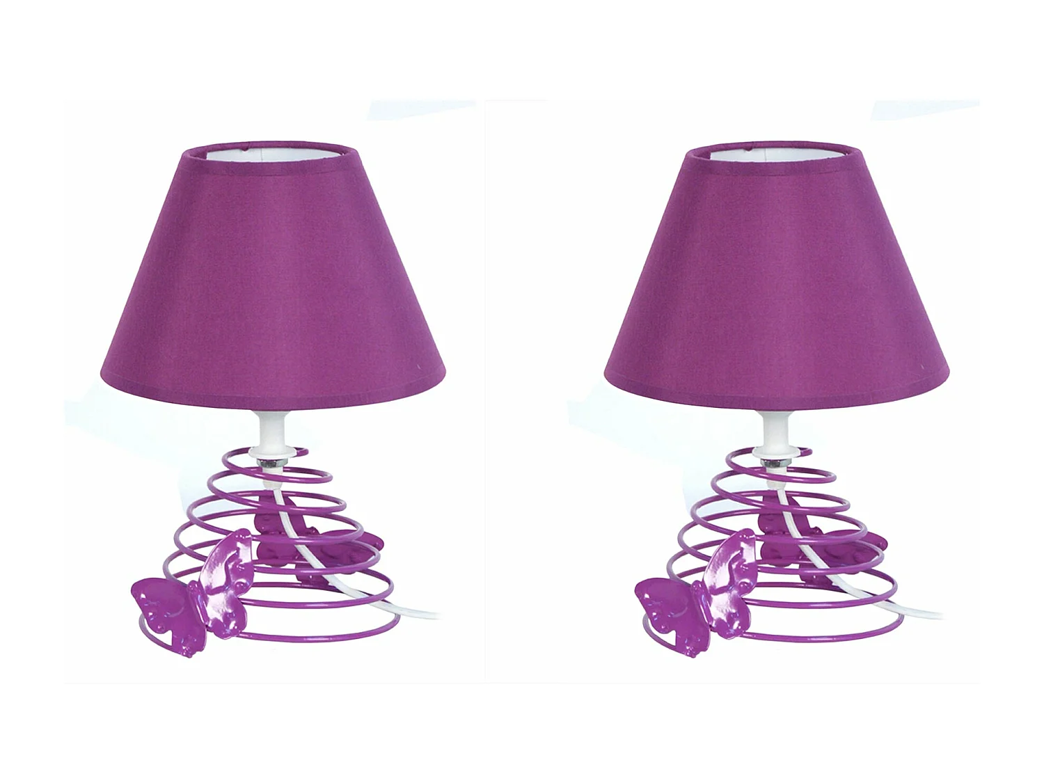 Abajur TOSEL LUSA LT2 tecido geométrico Verde D18 x  H29  cm