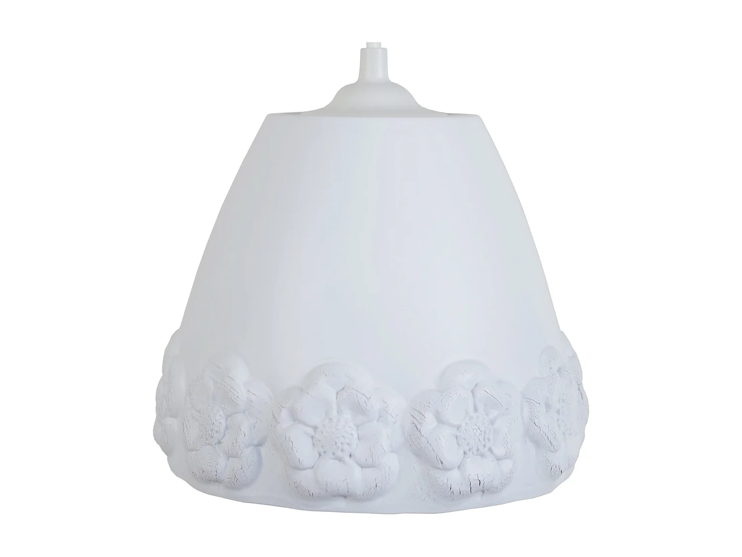 Suspension TOSEL ,céramique,Blanc ,H74xD 17xP17cm