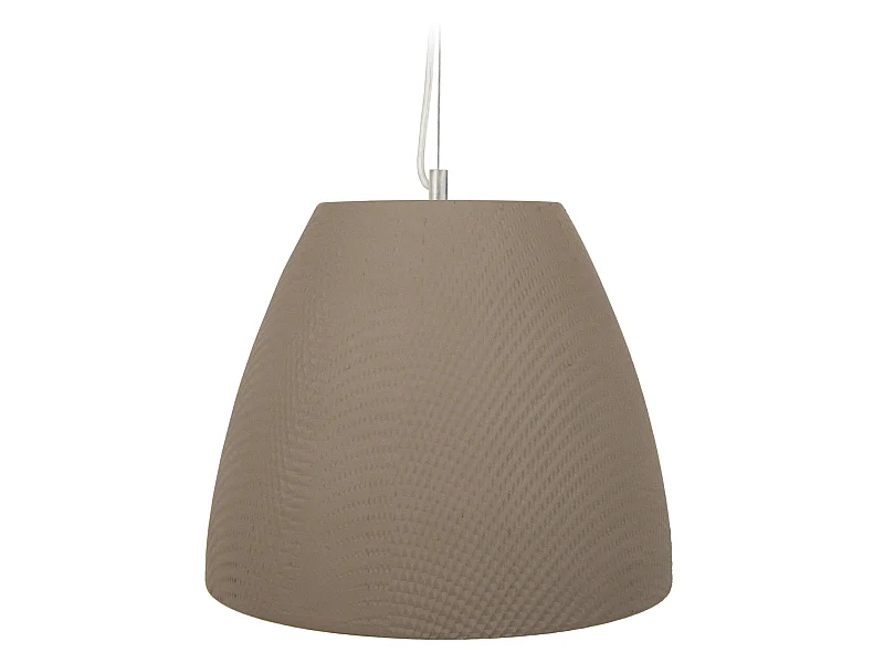 TROFA - Suspension dôme poterie   taupe