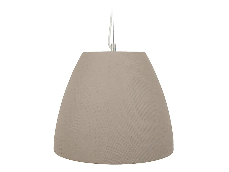 TROFA - Suspension dôme poterie   taupe