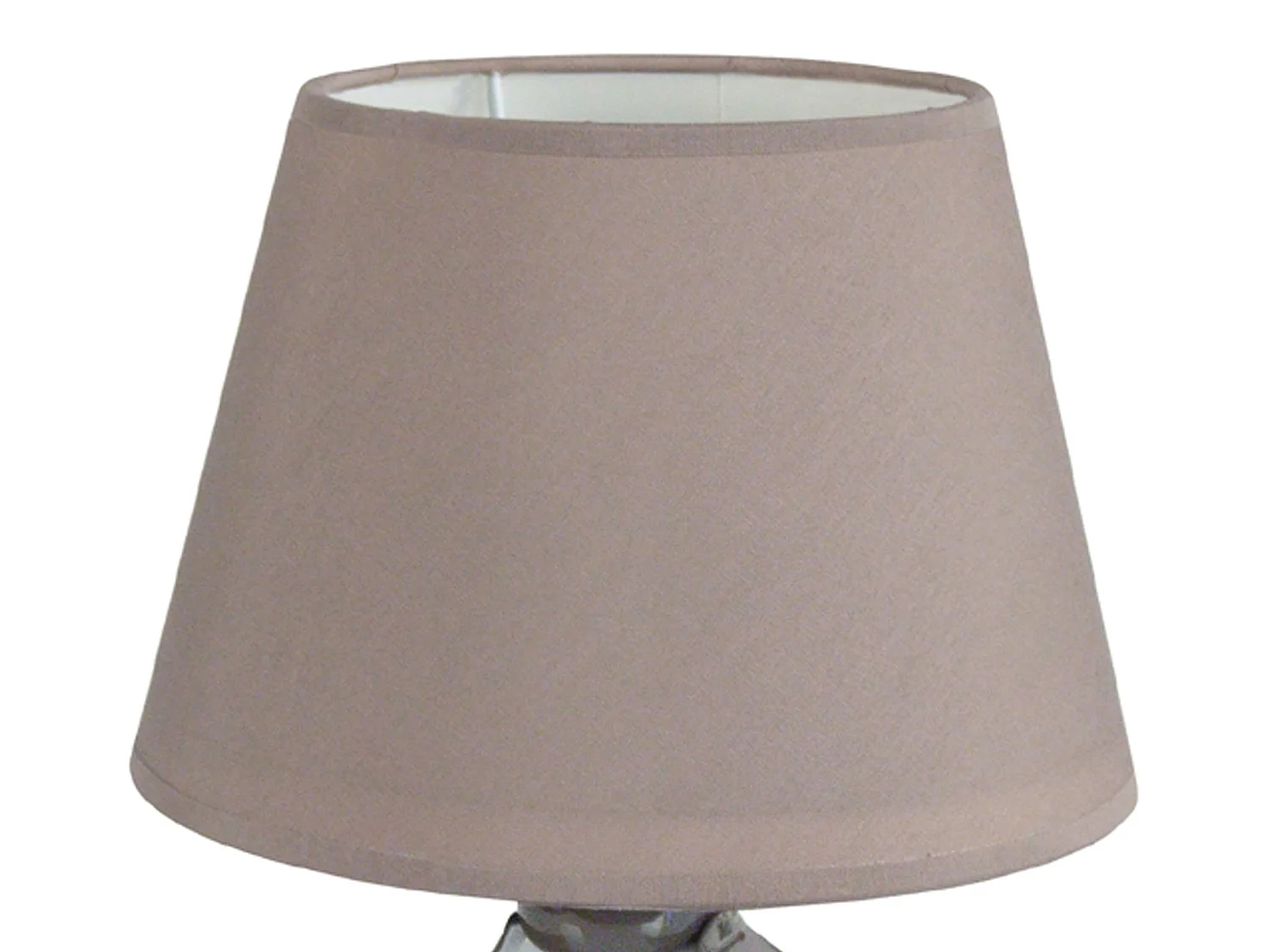 Lampada da tavolo lamelas  metallo triângulo LUSA neo D'18 cm