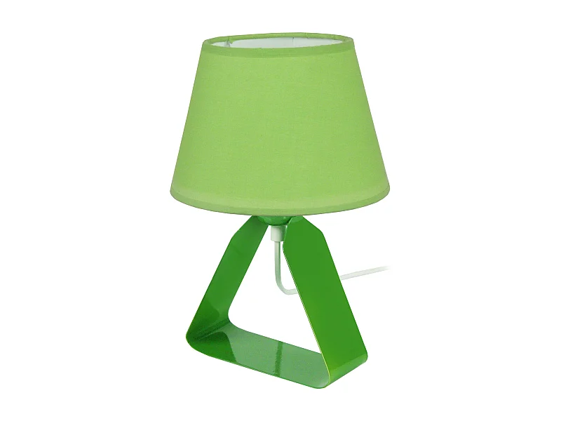 Lámpara de noche TOSEL ,metal,Verde,A29xD 18xP18cm