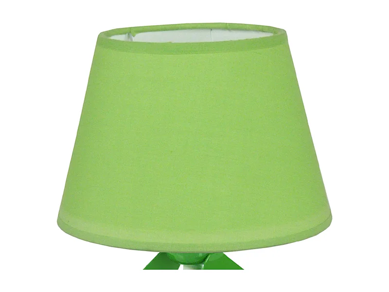 Lámpara de noche TOSEL ,metal,Verde,A29xD18x P18cm