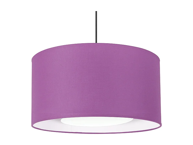 Suspensión  TOSEL ,tela-,Negro,A80xD35xP35 cm