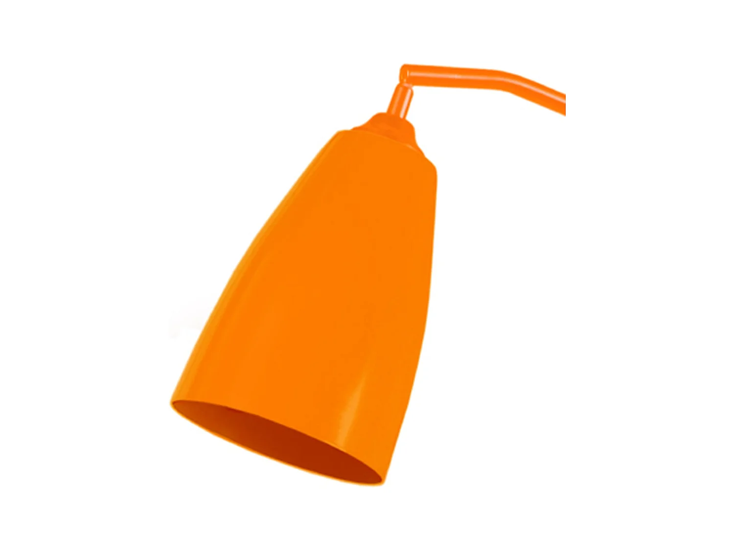 Lámpara de Pie TOSEL ,metal,Naranja,A 181x D30xP30cm