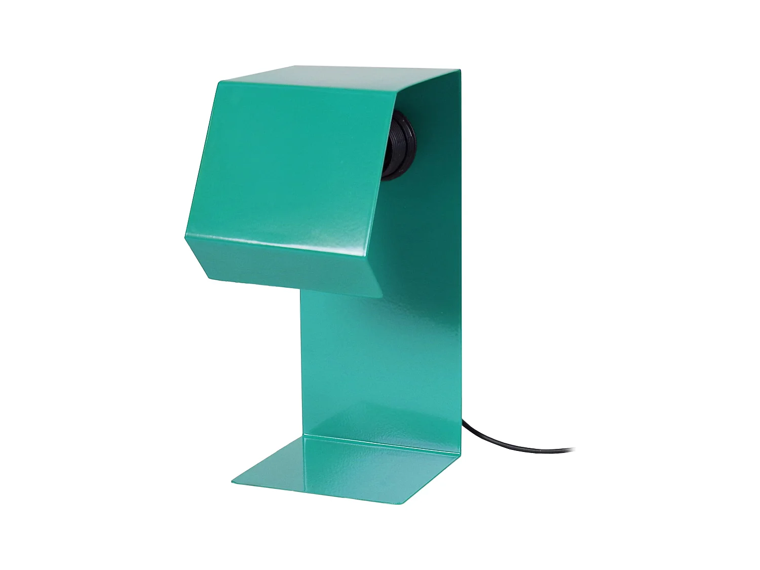 Lampe de Chevet TOSEL ,métal,Bleu,H24xD14xP11cm