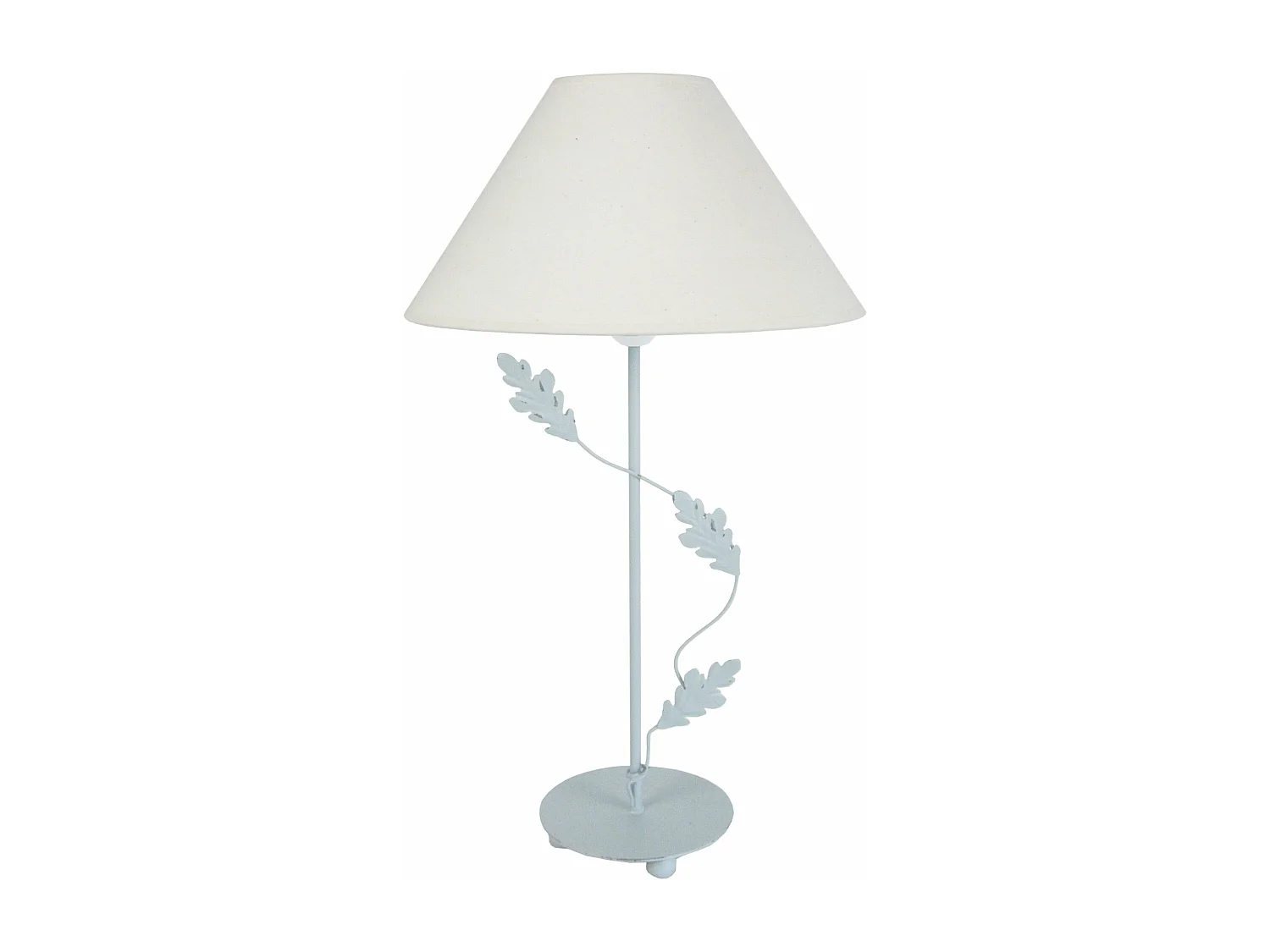 Abajur TOSEL LOTUS metal meia tigela rosa D16 x  H17  cm