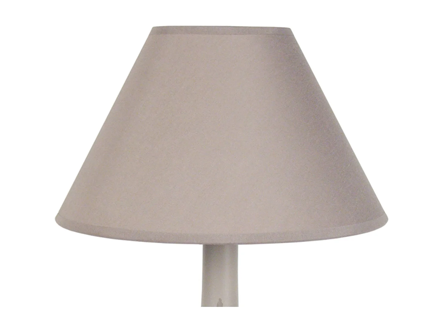 Lampe de Chevet TOSEL ,bois,Gris ,H42xD30xP30cm