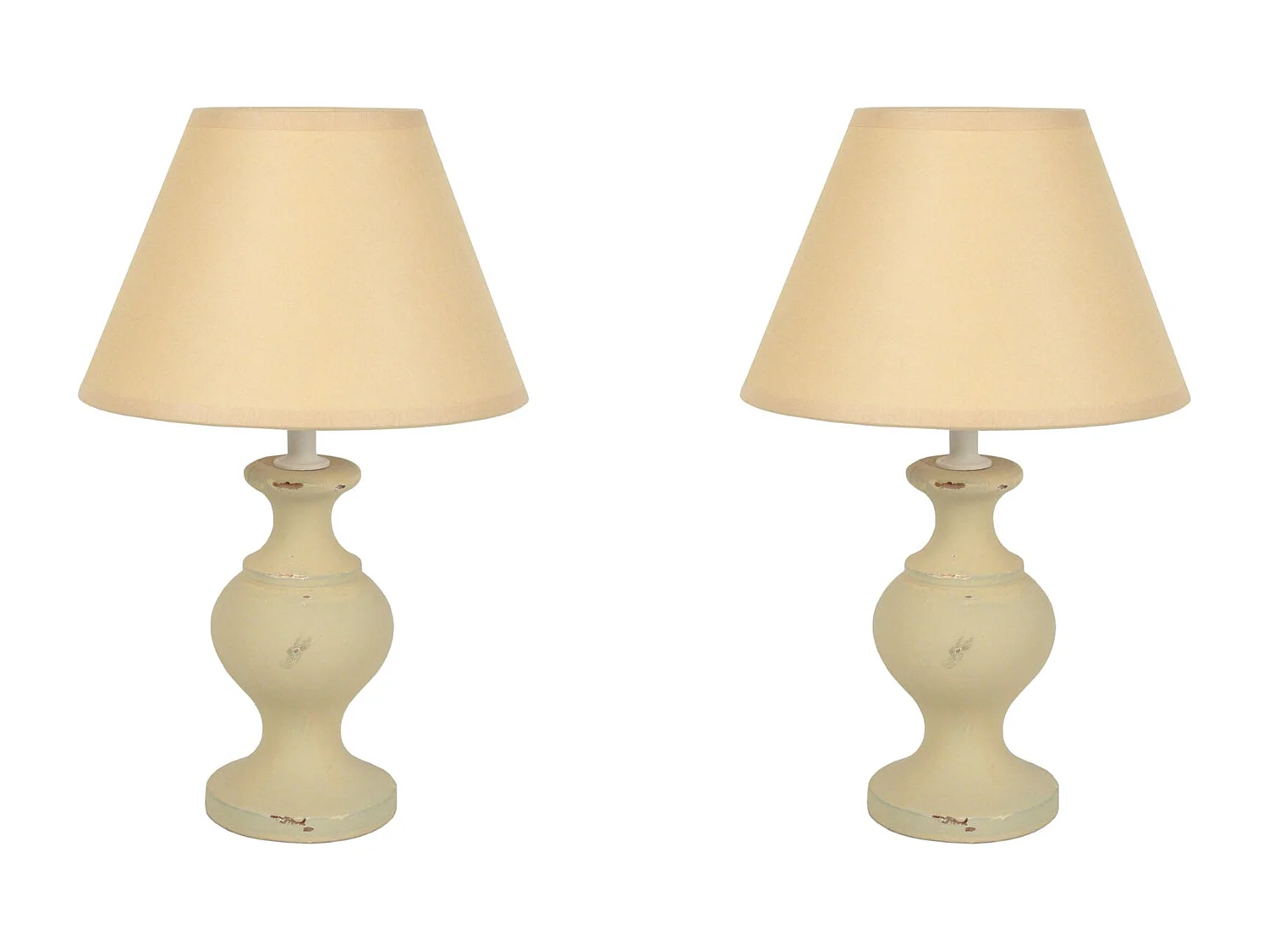 Abajur TOSEL OLYMPIA LT2 metal geométrico branco D25 x  H28,5  cm