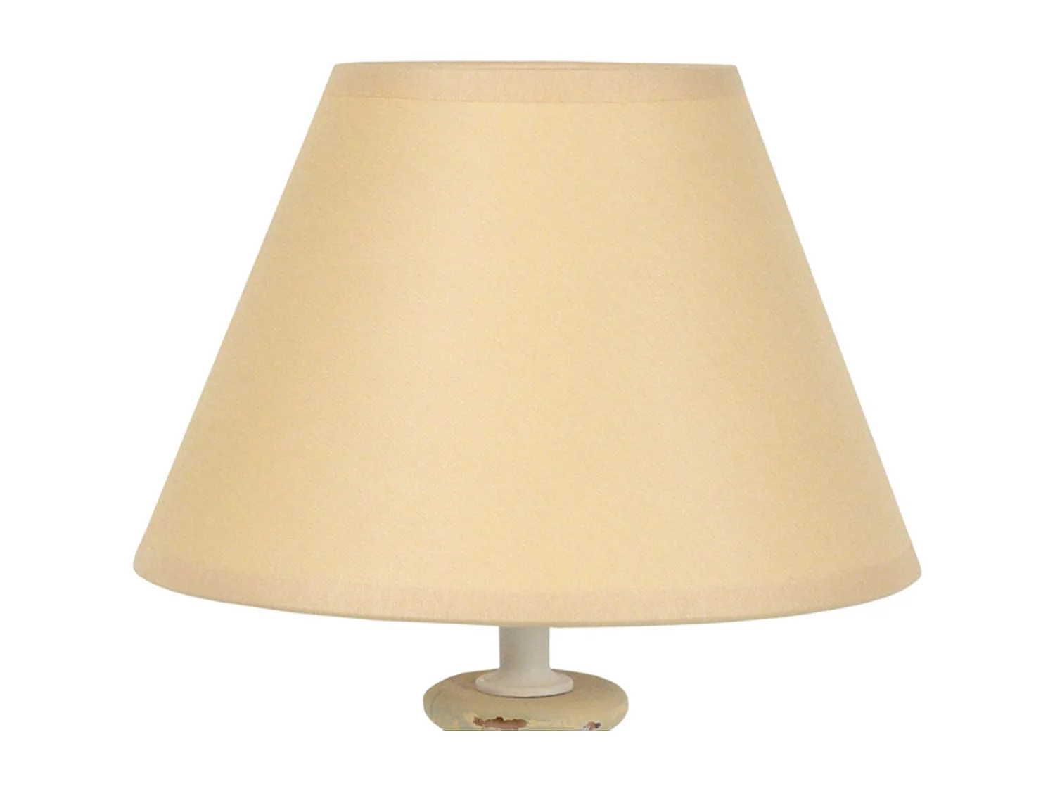 Abajur TOSEL OLYMPIA LT2 metal geométrico branco D25 x  H28,5  cm