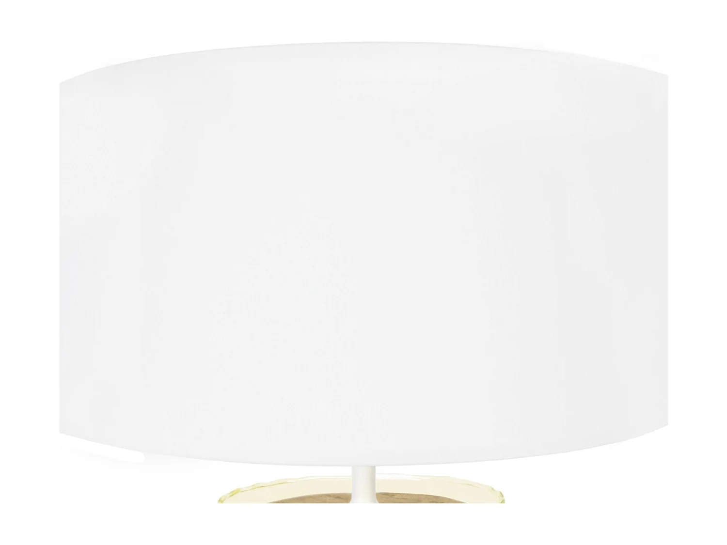 Lámpara de Mesa  TOSEL ,vidrio,AMARILLO,A45xD30xP30cm