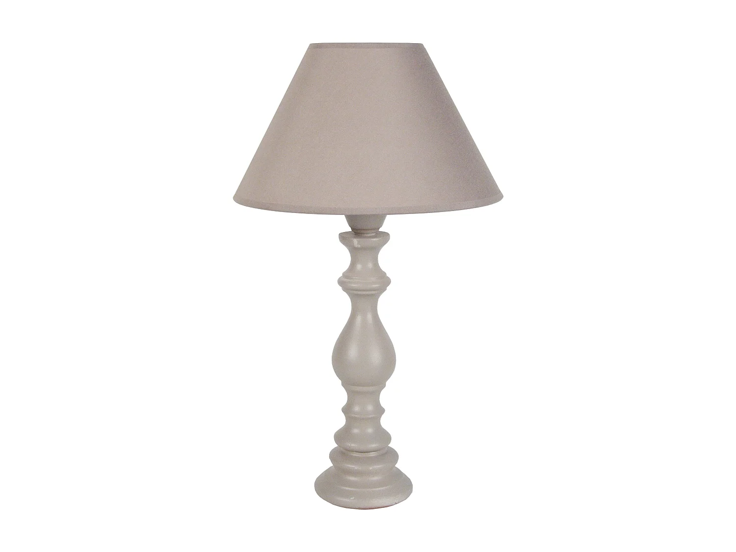 Candeeiro de sala TOSEL ANDIE tecido com fio preto D45 x  H68  cm