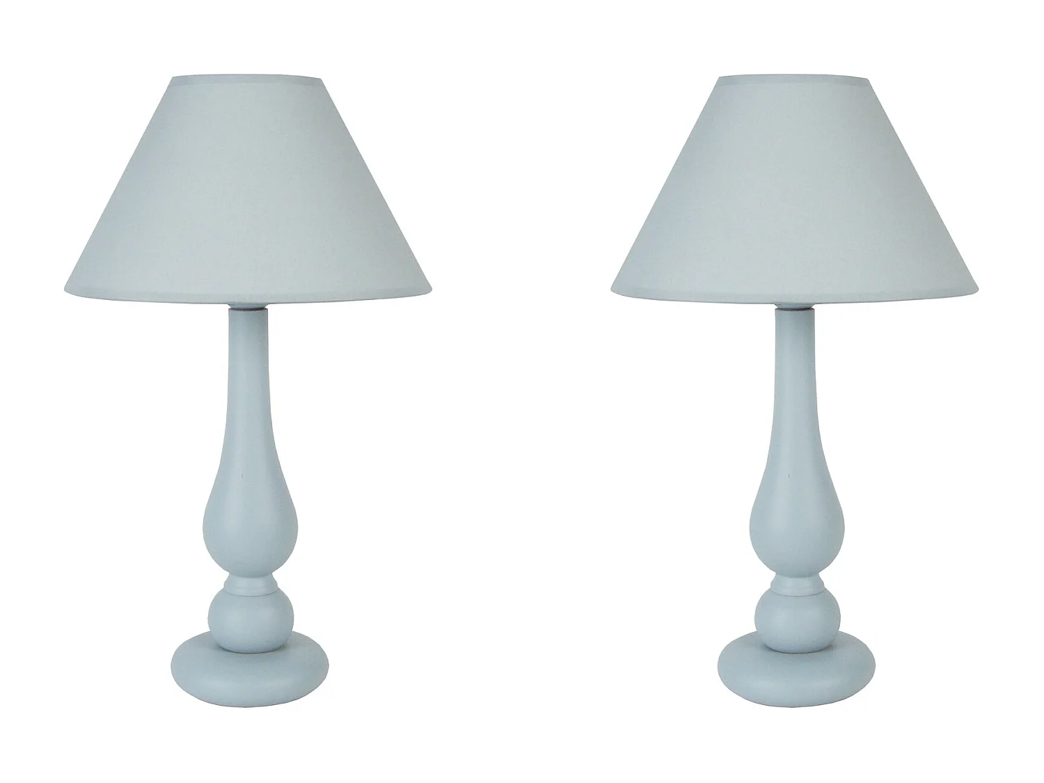 Lámpara de noche TOSEL ,madera,Gris ,A42xD30xP30 cm