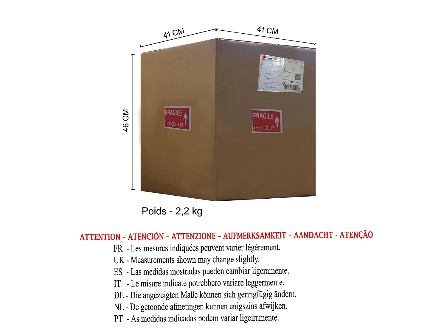 Lampe a Poser TOSEL ,verre,Orange ,H37xD30xP30cm