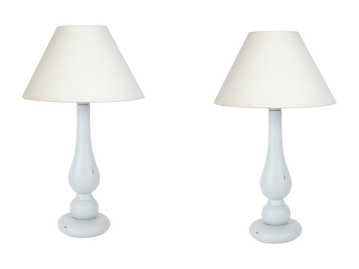 Abajur TOSEL OLYMPIA LT2 metal geométrico vermelho D25 x  H28,5  cm