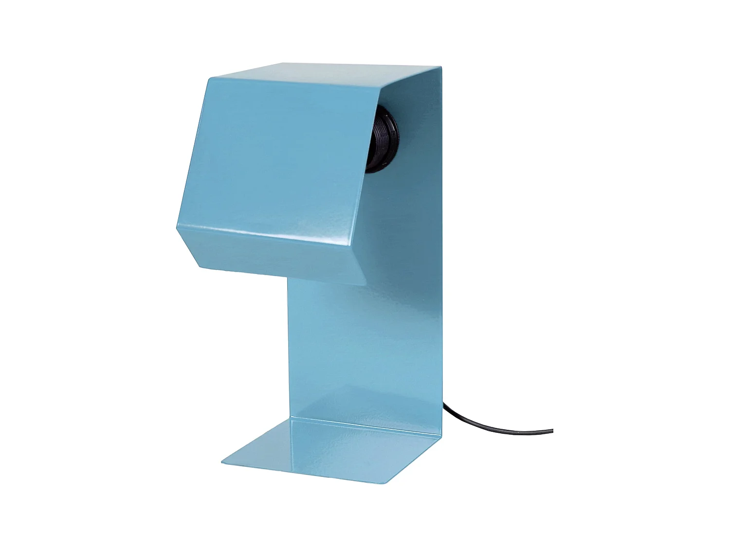 Lampe de Chevet TOSEL ,métal,Bleu,H24xD14xP11 cm