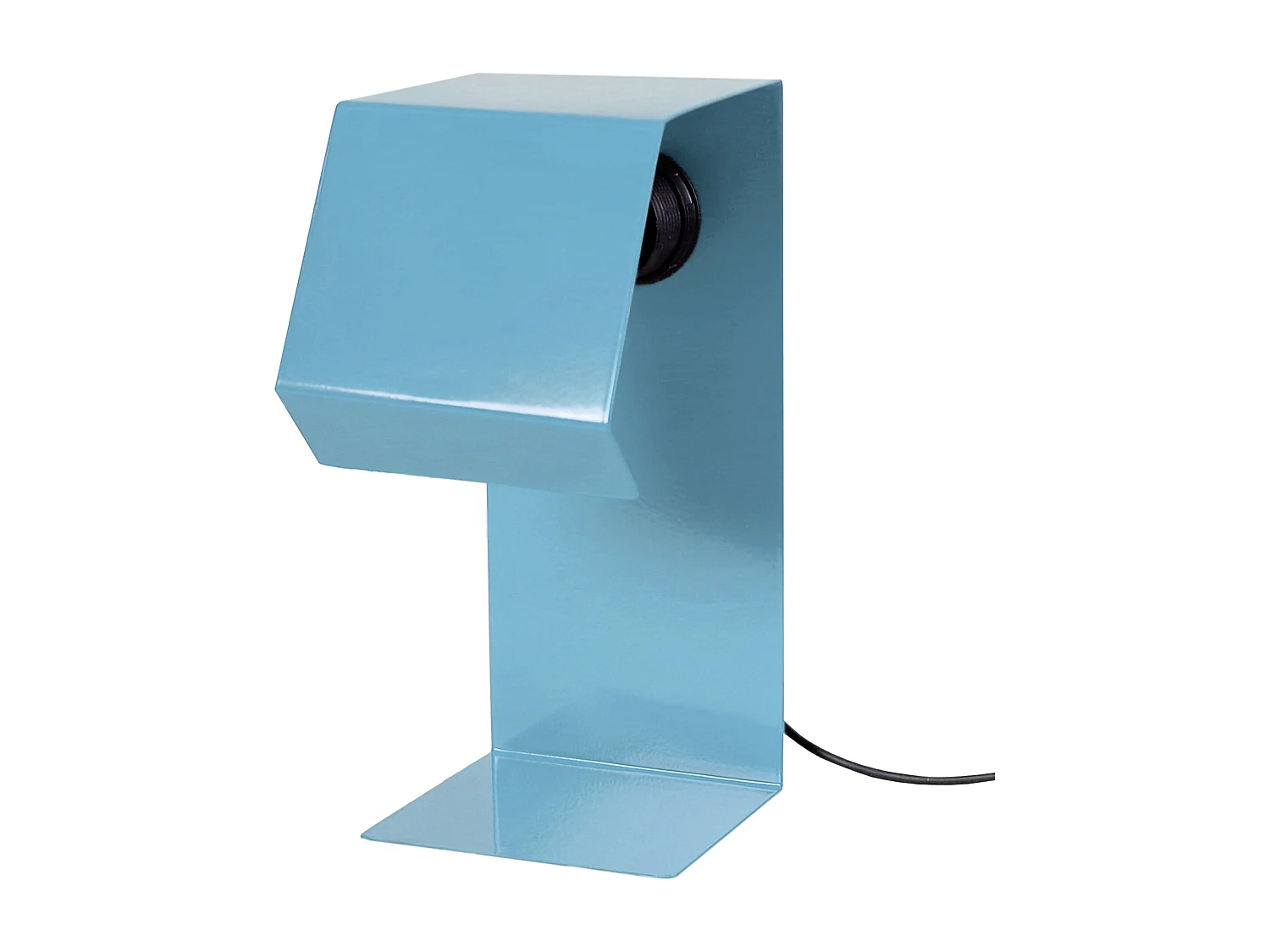 Lampe de Chevet TOSEL ,métal,Bleu,H24xD14xP11 cm