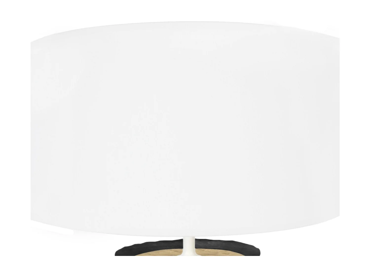 Lámpara de Mesa  TOSEL ,vidrio,Negro ,A21xD11xP11cm