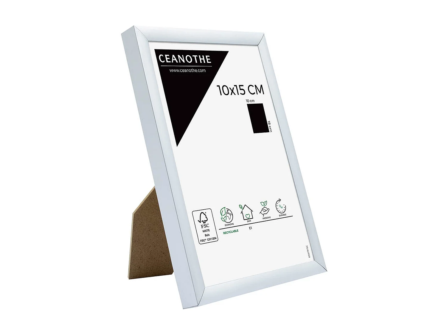 Cadre photo Tekno alu 10x15 cm