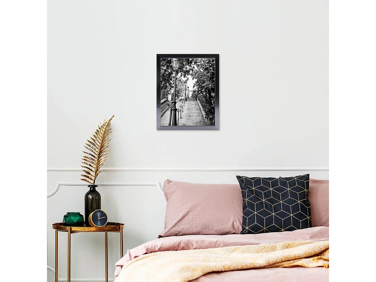 Cadre photo Precious carbone 24x30 cm