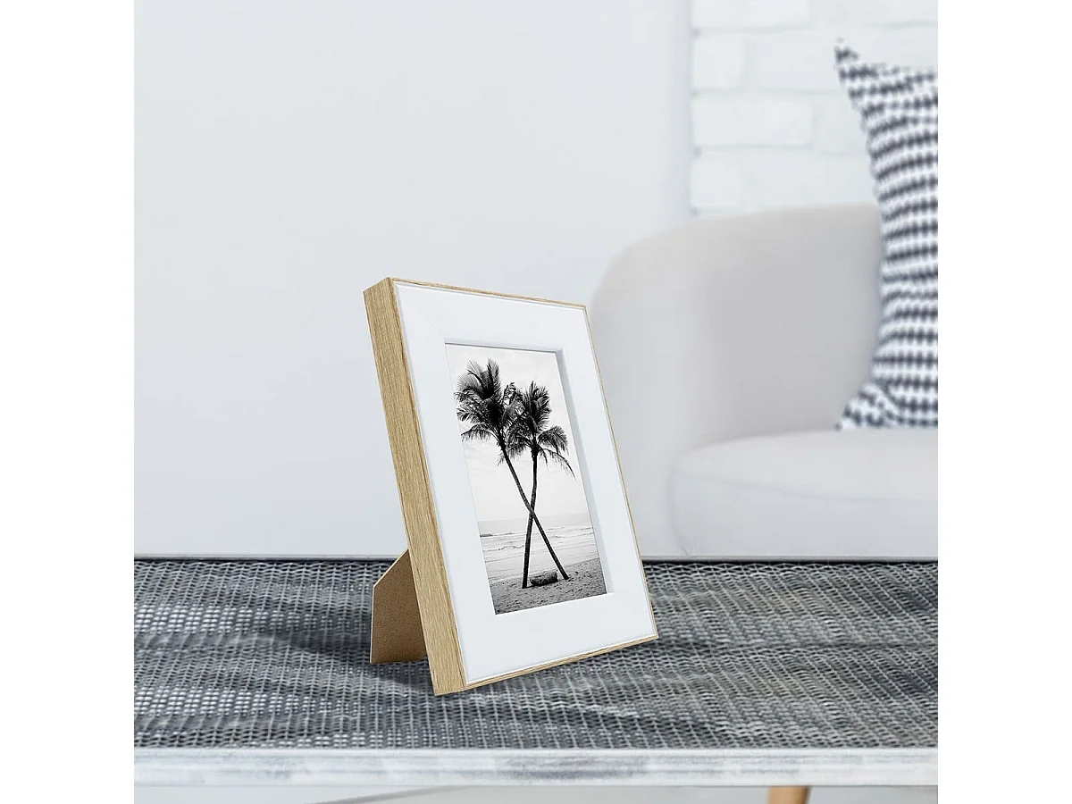 Cadre photo Newton brut 10x15 cm