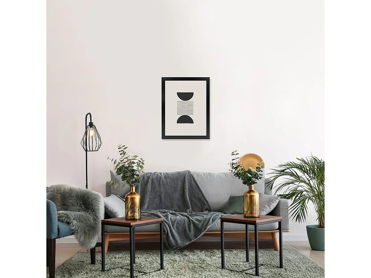 Cadre photo Design Éternel noir 30x40 cm