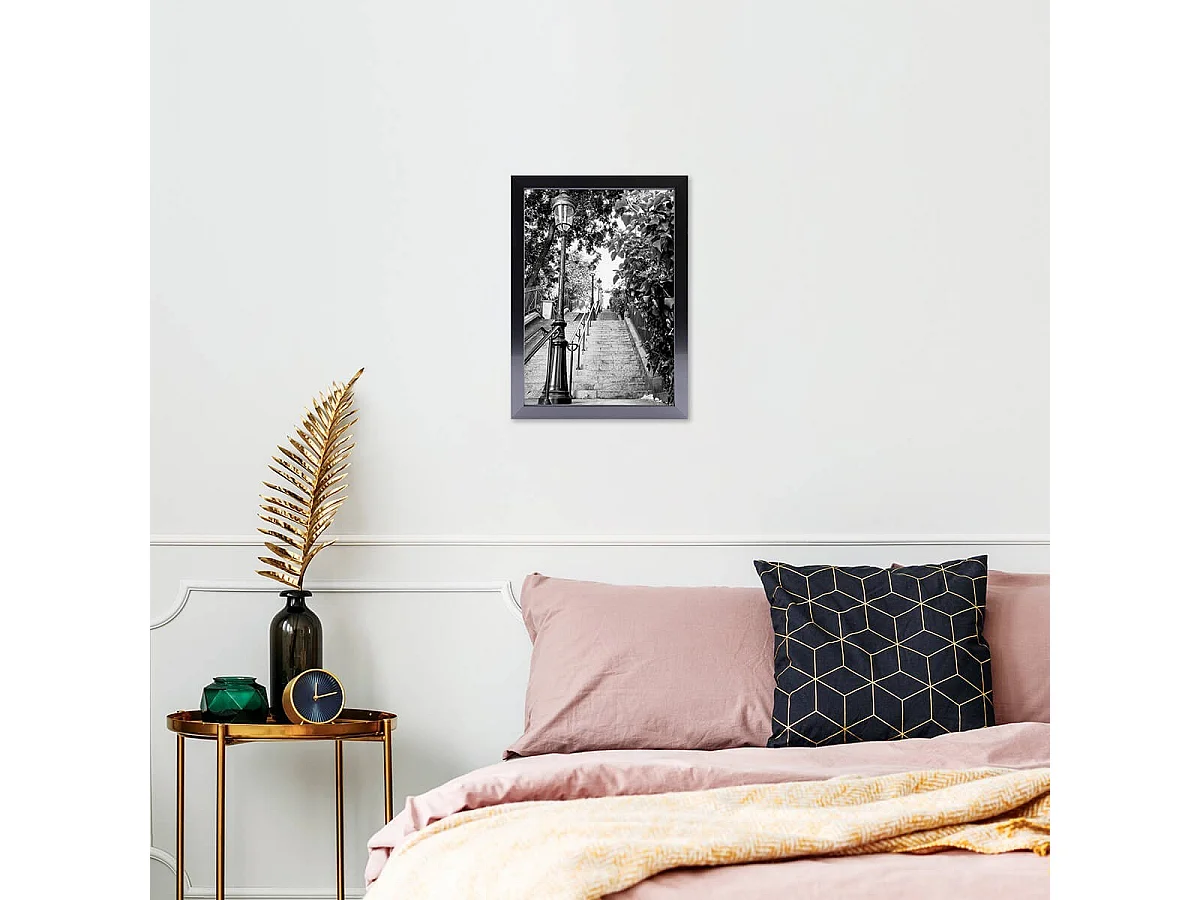 Cadre photo Precious carbone 20x30/A4 cm