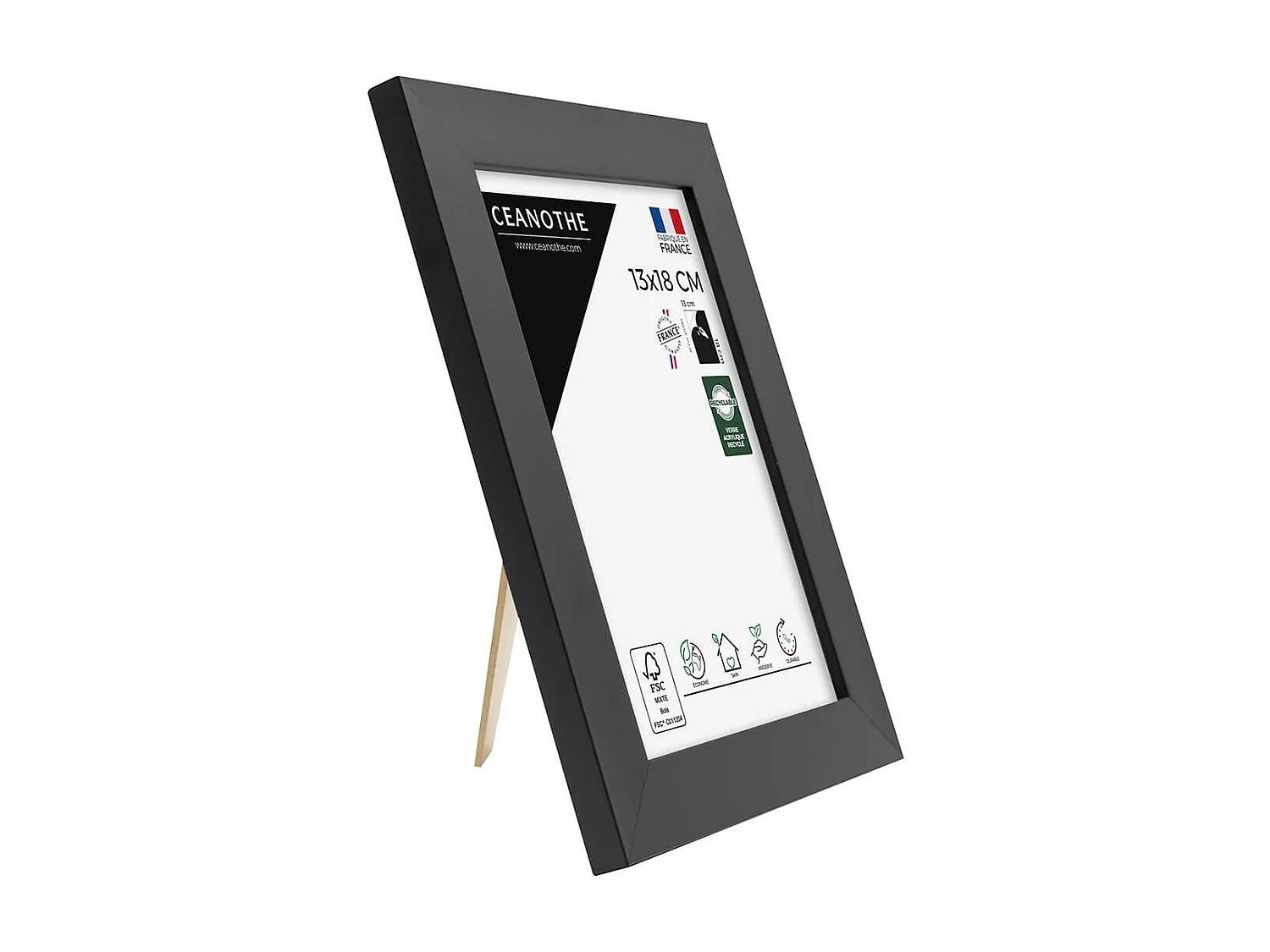 Cadre photo Design Éternel noir 13x18 cm