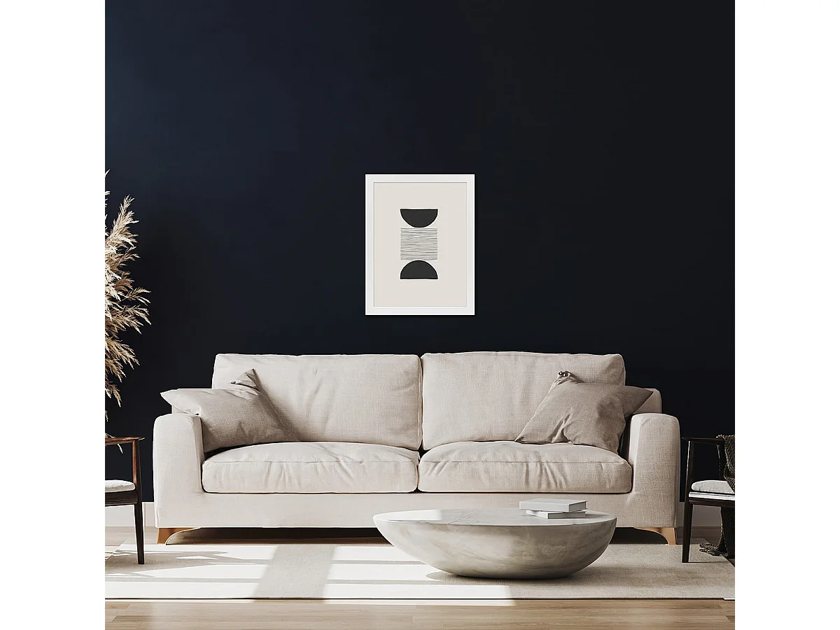 Cadre photo Wild ébène 24x30 cm avec passe-partout 13x18 cm