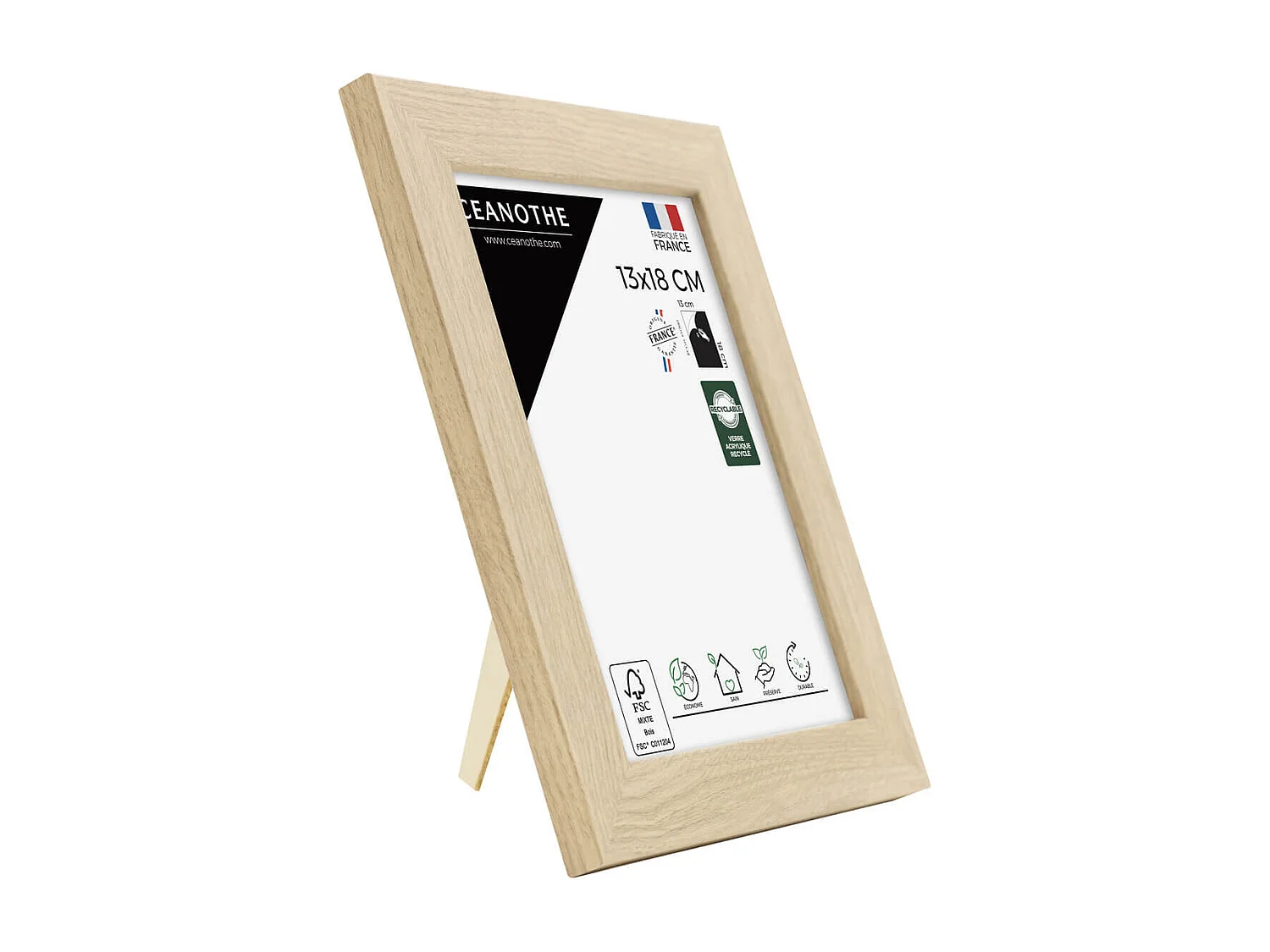Cadre photo Design Éternel brut 13x18 cm