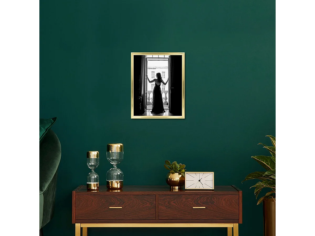 Cadre photo Julia doré 40x50 cm