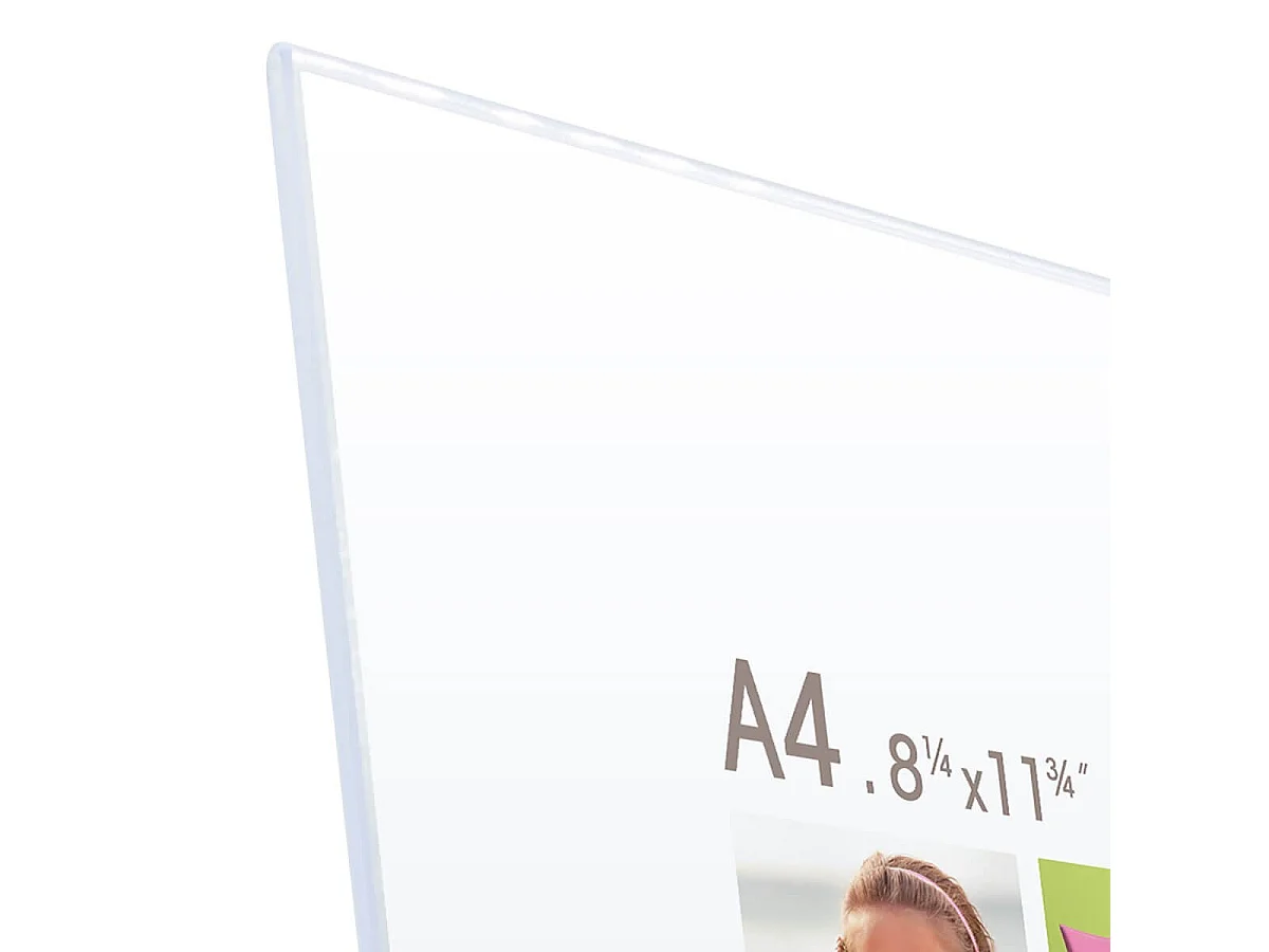 Cadre photo chevalet Cristal Joe 21x29,7 cm