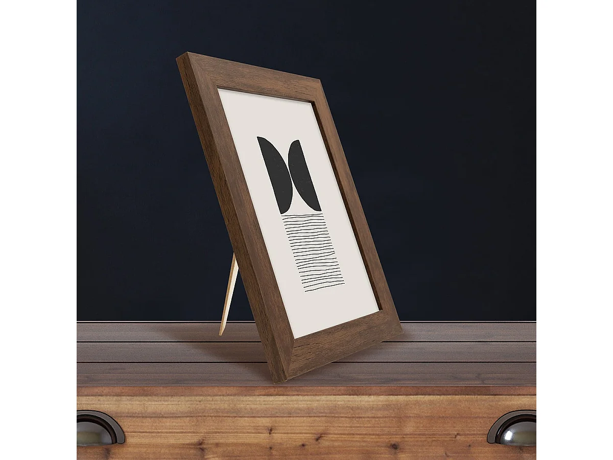 Cadre photo Design Éternel ébène 15x20 cm