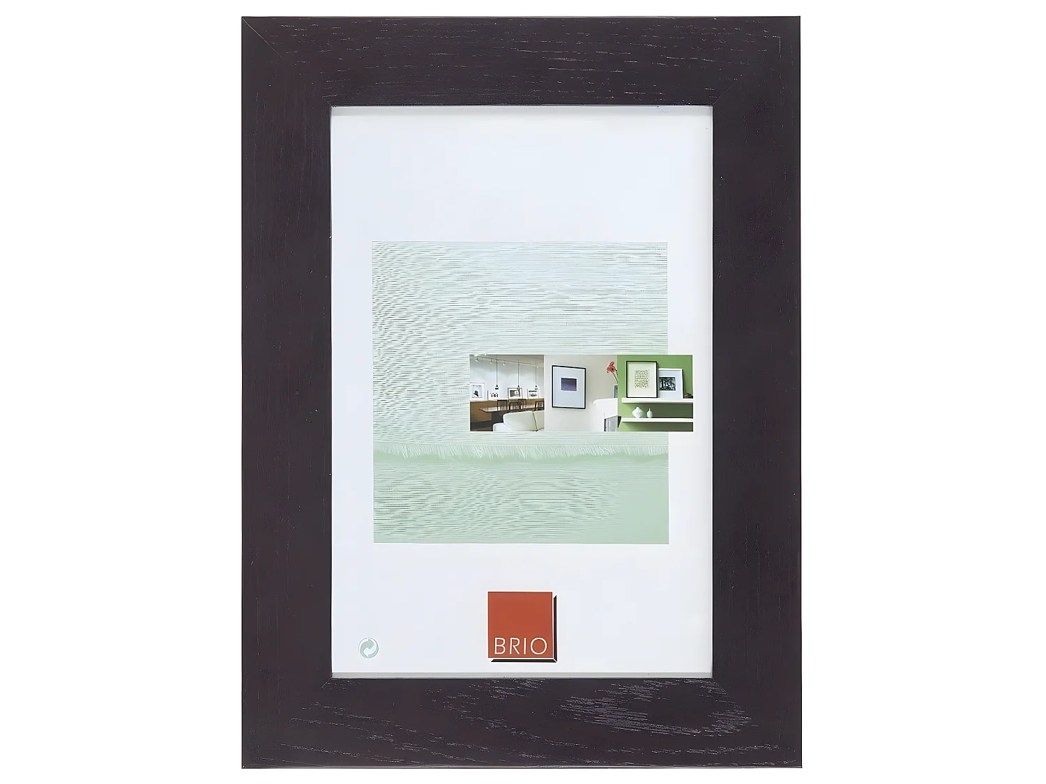 Cadre photo Oakland wengé 13x18 cm