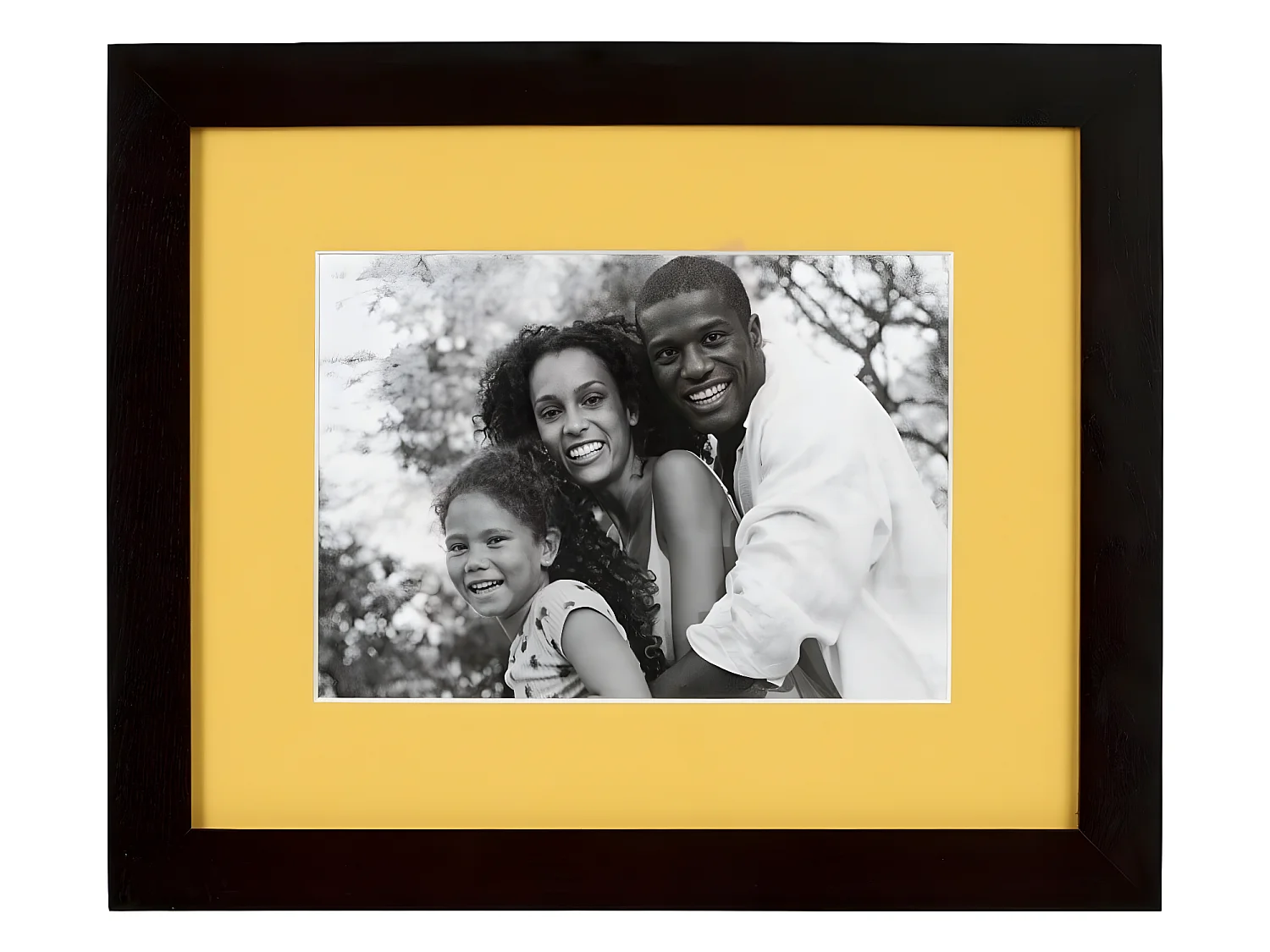 Cadre photo Oakland wengé 13x18 cm